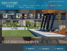 Tablet Screenshot of discoverywest.com